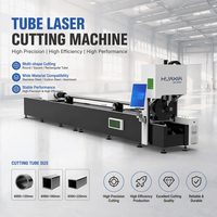 Mesin Pemotong Pipa Laser Serat Logam Baja Karbon Stainless CNC Profesional Kecepatan Tinggi 120m/menit untuk Pipa Persegi dan Bulat