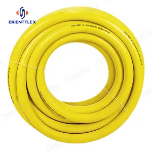 High Pressure 300 Psi 3/8 1 1/4" 3/4" 15 Feet Smooth Rubber Air Line Hose Roll 10Mm Epdm 5/6" 8Mm 6 Mm