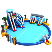 Nouvelle conception de toboggan aquatique pour piscine hors sol, parc aquatique, à vendre