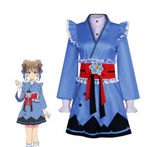 Vestido de cosplay de Star's Edge Maebashi Witch Akagi Yuna, uniforme de anime japonés, tallas S-3XL - Product Image 5