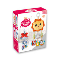 Jouets en peluche pour bébés nouveau-nés, clochettes de berceau, jouets d'activités pour poussette, jouets suspendus pour bébés, hochets en peluche doux en forme d'éléphant, jouets apaisants pour bébés