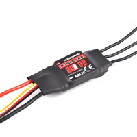 ESC Brushless Hobbywing Skywalker 20A V2 25A Burst à Firmware Optimisé Sans Configuration Préalable pour RC Glider Park Flyer