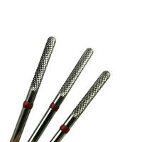 HYTOOS Fraise en carbure en forme de tige 3/32 pour nettoyage des cuticules, accessoire de machine électrique pour ongles