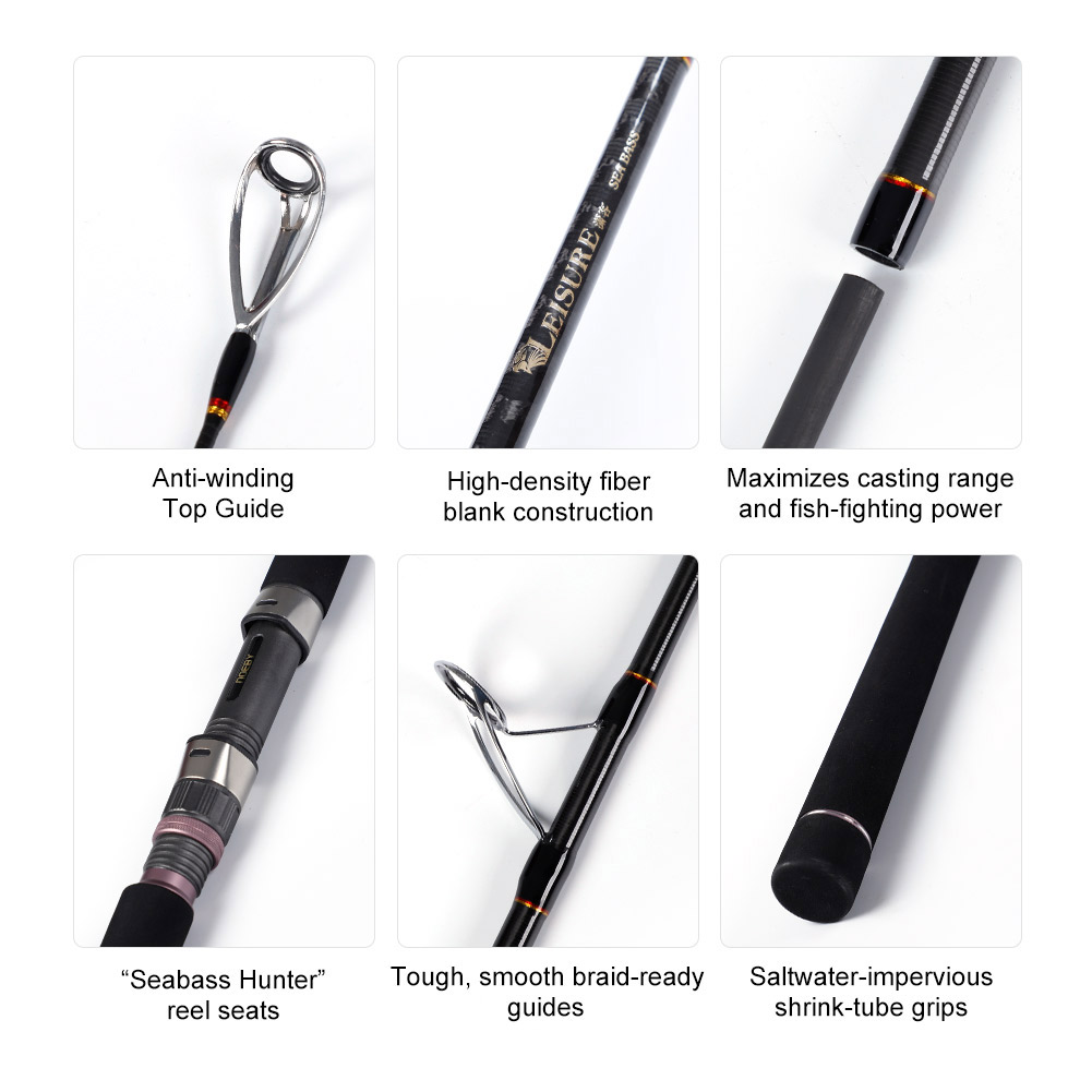 ロッド NOEBY LEISURE SEA BASS Leisure K5 Seabass Shore Casting Jigging Rod,NOEBY