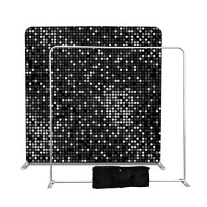 Banner Personalizzato per Fiere 8x8ft 10x8ft di Alta Qualità a Prezzo di Fabbrica, Set con Video e Sfondo Stampato su Misura - Product Image 4