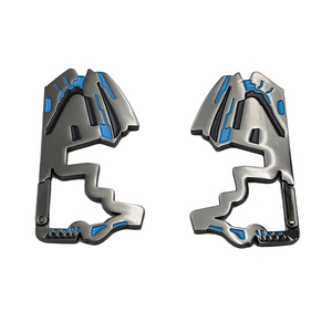 Mosquetón de Alta Gama Personalizado con Forma Irregular, Mosquetón de Regalo para Corredores, con Esmalte Epóxico - Product Image 2