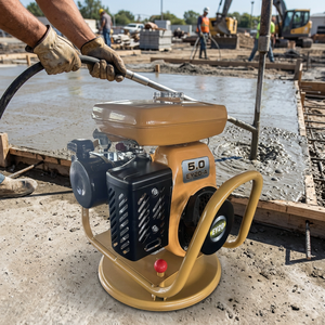Prix d'usine : Vibrateur à béton portable à essence avec moteur intégré, idéal pour les projets de construction routière - Product Image 1