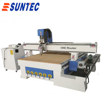 March3 contrôle 3d sculpture cnc solide mdf bois cnc routeur 4*8 ft gravure sur bois cnc machine avec rotatif