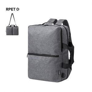 Mochila para Portátil con Diseño Moderno y Promocional, Forro de Poliéster RPET 600D, con Asa Acolchada y Cierre de Cremallera - Product Image 1