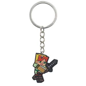 <span class=keywords><strong>Porte</strong></span>-clés en PVC personnalisé Jeu Minecrafts <span class=keywords><strong>Porte</strong></span>-clés en caoutchouc souple Pendentif de voiture Poupée de dessin animé <span class=keywords><strong>Porte</strong></span>-clés en PVC pour sac - Product Image 6