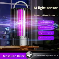 Lampe anti-moustiques à aromathérapie, alimentée par batterie, à brancher sur USB, avec grille en nickel-zinc-fer, couverture de 10 m², utilisation intérieure/extérieure