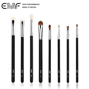 EMF Haute Qualité 8pcs Full Style Maquillage Pinceaux Pour Les Yeux Logo Personnalisé Marque Privée Eyeliner Et Crayon À Sourcils Beautytools - Product Image 1