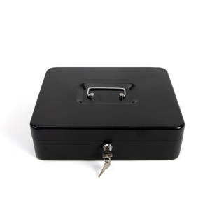 Oem mini điện tử tiền mặt đăng ký 4 hóa đơn 5 đồng xu bán lẻ kim loại tiền hộp tiền mặt với sự kết hợp khóa cho an ninh ngăn kéo tiền mặt - Product Image 2