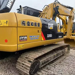 Equipo de construcción usado, precio barato, máquina excavadora usada CAT 320D2 CAT320D
