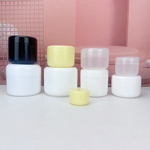 Low MOQ High End Pink White Cosmetic <b>Jar</b> <b>Plastic</b> <b>Jars</b> With Lids Green Yellow Cosmetic <b>Jar</b> for Cream - Product Image 4