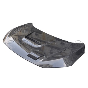 Couvre-capot avant en fibre de carbone pour Honda Civic 10ème génération 2D 4D 5D FC1 FK7 FK8 style JS - Product Image 4