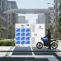 Station de charge de batterie pour vélo électrique Tycorun 48V 60V 72V, alimentation pour moto électrique, station de remplacement de batterie extérieure