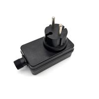 Adaptateur secteur 24V2.5A DC 60W IP44 étanche en ABS PC à brancher |   Prise EU |   Certifié ETL CE |   Pour bandes lumineuses LED de vidéosurveillance extérieures