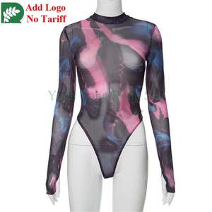Venta al por mayor satén Tie Dye ropa interior Crop Top Body transpirable Slim Fit Casual Sexy diseño sobre <span class=keywords><strong>la</strong></span> rodilla vestido cuatro estaciones - Product Image 2