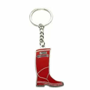 OEM ODM nuovo stile personalizzato 2D portachiavi in metallo 3D Design personalizzato Logo portachiavi con catena - Product Image 1