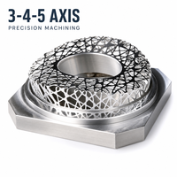 Services de fraisage CNC sur mesure 3, 4 et 5 axes, pièces métalliques de précision en alliage d'aluminium, fraisage, tournage, prototypage rapide