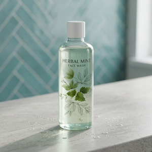 Nettoyant visage à la vitamine C à base de plantes, nettoyant facial naturel, nettoyant éclaircissant pour la peau, emballage personnalisé avec logo, flacon cosmétique OEM - Product Image 2