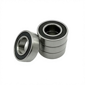 Rodamiento de Bolas de Ranura Profunda de Una Hilera de Alta Precisión 6004-2RS 6004RS 6004ZZ de Acero Cromado, Tamaño 20x42x12mm, para Uso Industrial - Product Image 4