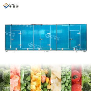 <span class=keywords><strong>Abbattitore</strong></span> di Temperatura Domestico 440l IQF Tunnel Criogenico Automatico con Nastro a Maglia Macchina per Congelamento Rapido IQF per Lavorazione Alimentare - Product Image 2