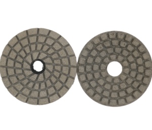 Disque de polissage diamanté blanc JDK de 4 pouces pour le meulage du granit - Product Image 3