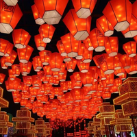 Conceptions chinoises extérieur étanche toutes formes joyeux noël festival des lanternes nouvel an chinois 2024 produits lumières du nouvel an