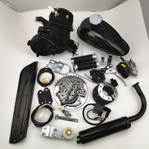 <span class=keywords><strong>Kit</strong></span> <span class=keywords><strong>moteur</strong></span> de vélo noir <span class=keywords><strong>80cc</strong></span> 2 temps Wuyi Hengying usine PK80 assemblage de vélo motorisé - Product Image 4