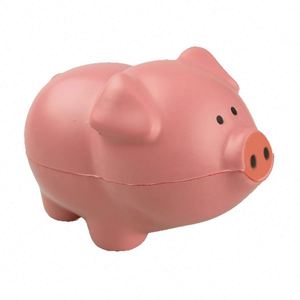 Branded Stress <b>Balls</b> in the Shapes of Pigs Promotional PU Foam Pig Design <b>Squeeze</b> Toys - Product Image 6
