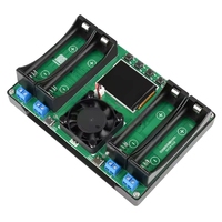 Probador de Baterías con Pantalla LCD, Analizador Universal de Baterías, Cargador para Baterías 18650, Probador de Resistencia Interna de 4 Canales