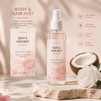 Spray corporel parfumé de haute qualité pour femmes, 236 ml, marque privée, déodorant, brume corporelle, parfum pour tous types de peau
