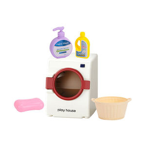 <b>Washing</b> <b>Machine</b> <b>Toy</b> Set with Sound Light Pretend Play Laundry Appliance Kids Educational Gift with Detergent Soap Basket - Product Image 4