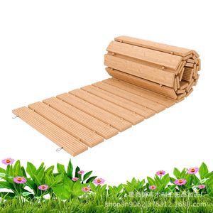 Caminos de Jardín de Madera, Pasarelas para Patio Exterior, Resistentes al Agua, Decorativas, Estilo Minimalista, de 12 Pulgadas o Más - Product Image 1