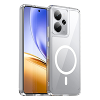 Boîtier antichoc en acrylique OEM Space MagFit pour Realme 15 5G 15 PRO GT7 7T 14 PRO P3 C75 avec anneau magnétique Housse de protection pour caméra