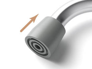 Hai lớp ổn định Chiều cao điều chỉnh cầu thang Nạng Ergonomic cầu thang leo hỗ trợ - Product Image 6