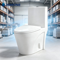 WC monobloc moderne en céramique, à poser au sol, avec chasse d'eau siphonique, équipement sanitaire de salle de bain, fournisseur OEM