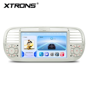 Xtrons 7 inch Octa Core xe Android 14 hệ thống định vị 8 + 256GB QLED IPS hiển thị được xây dựng trong DTS âm thanh kỹ thuật số DSP cho <span class=keywords><strong>Fiat</strong></span> <span class=keywords><strong>500</strong></span> - Product Image 2