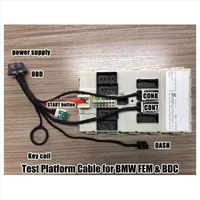 Nuevos Cables de Plataforma de Prueba para BMW FEM/BDC, Cables y Conectores de Diagnóstico para Automóviles, Programador de Llaves, Plataforma de Prueba de Datos para Escritorio BMW