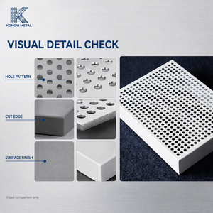 Panneaux de façade décoratifs en aluminium perforé, dé<span class=keywords><strong>coupe</strong></span> laser CNC, revêtement métallique pour murs-rideaux extérieurs PVDF et écrans intérieurs - Product Image 3