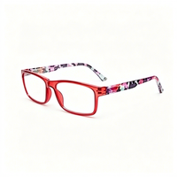 Gafas de Lectura Multicolor Ligeras con Bloqueo de Luz Azul para Mujer, con Bisagras de Resorte, Antideslumbrantes, para Computadora