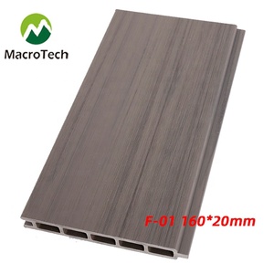 Uv bằng chứng bạc màu Xám WPC giá rẻ Bảng điều chỉnh riêng tư hàng rào tấm để bán - Product Image 2