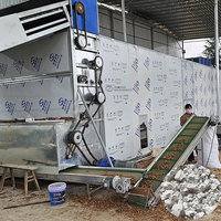 Séchoir à bande continue pour poudre de racine de Kudzu, séchoir à poudre de racine de Kudzu à mailles fines pour bioparticules