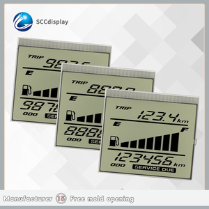 Cao cấp tùy chỉnh <span class=keywords><strong>7</strong></span> đoạn hiển thị cho xe máy chống chói HTN phân đoạn số màn hình LCD Product-SJXDGW001 mới - Product Image 2