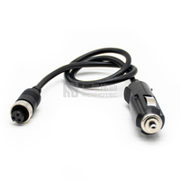 GX12 Câble Aviation Plug GX12-3 Connecteur Femelle Surmoulage Farka 3pin Voiture Allume-cigare