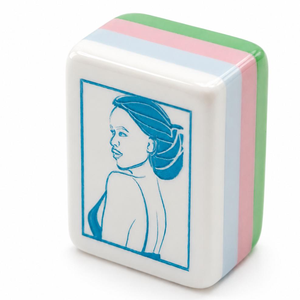 Juego de Mahjong Americano Personalizado de 160 Piezas con Diseño de Palmeras de Coco y Cóctel de Playa, Acrílico Plegable, Moderno y de Lujo para <span class=keywords><strong>Casa</strong></span> de Playa - Product Image 1