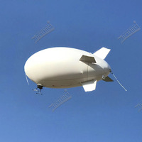 Ballon publicitaire gonflable Zhenmei, dirigeable personnalisé avec logo, ballon à l'hélium pour festivals et campagnes marketing
