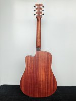 Spruce Mahogany Laminate Acoustic Guitar 41" Cutaway Matte Natural Color